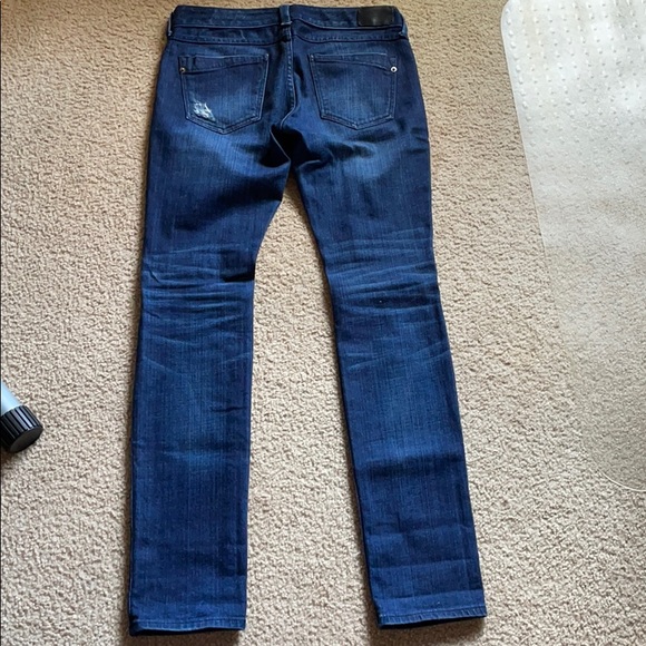 Express straight distressed jeans 4r - Picture 3 of 10